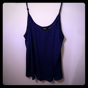 Apt. 9  flowy blue and black tank